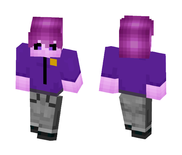 Purple Guy - Male Minecraft Skins - image 1