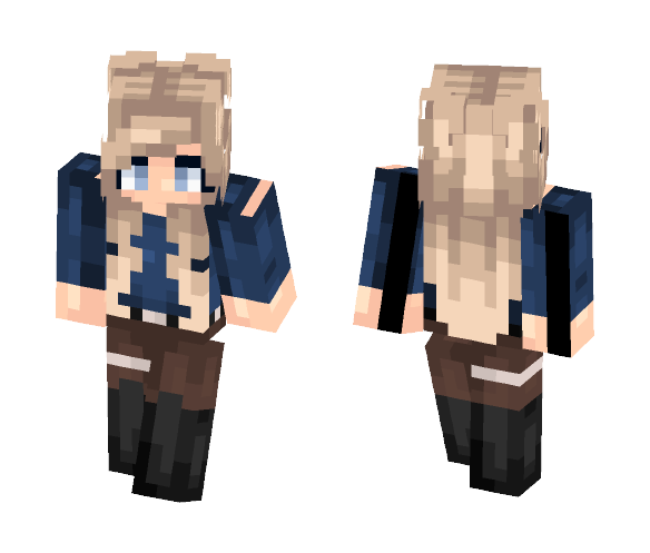 Luke Skywalker Themed - Female Minecraft Skins - image 1