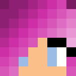 Pink hair fall girl - Color Haired Girls Minecraft Skins - image 3