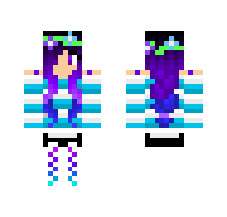 Blue Spring Girl - Girl Minecraft Skins - image 2