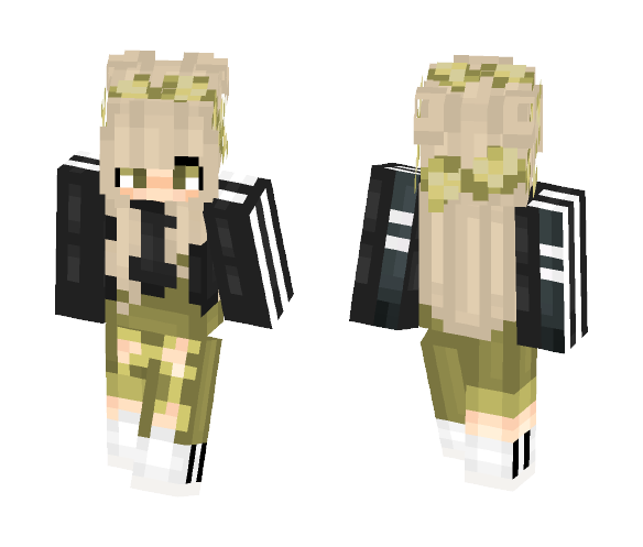 Download Free Is it true that pain is beauty? ♡ Skin for Minecraft image 1 Is it true that pain is beauty? ♡ - Female Minecraft Skins - image 1