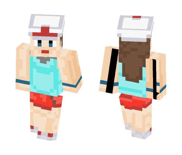 Pokemon Skin Pack - 2. Leaf - Female Minecraft Skins - image 1