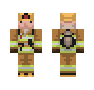 Los Angeles Firefighter - Male Minecraft Skins - image 2