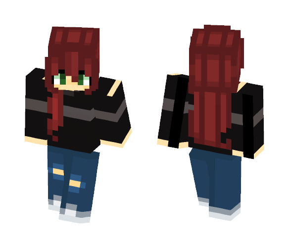 Download Free Red-Head Girl | Lilysse Skin for Minecraft image 1 Red-Head Girl | Lilysse - Girl Minecraft Skins - image 1