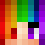 Download Free Rainbow Girl Skin for Minecraft image 3 Rainbow Girl - Girl Minecraft Skins - image 3