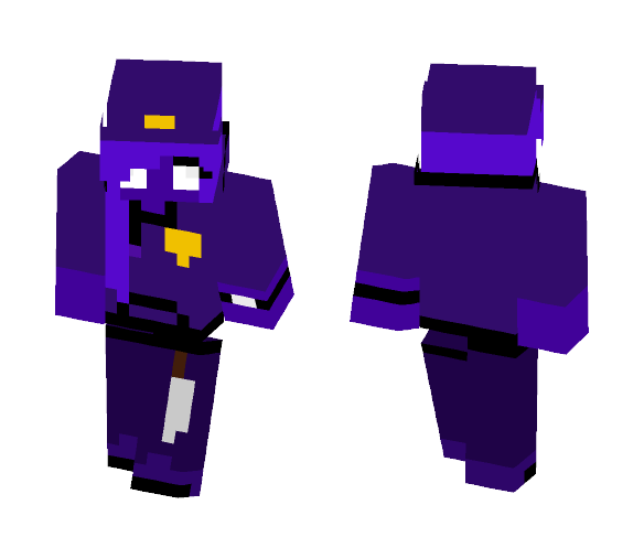 Purple Girl - Girl Minecraft Skins - image 1