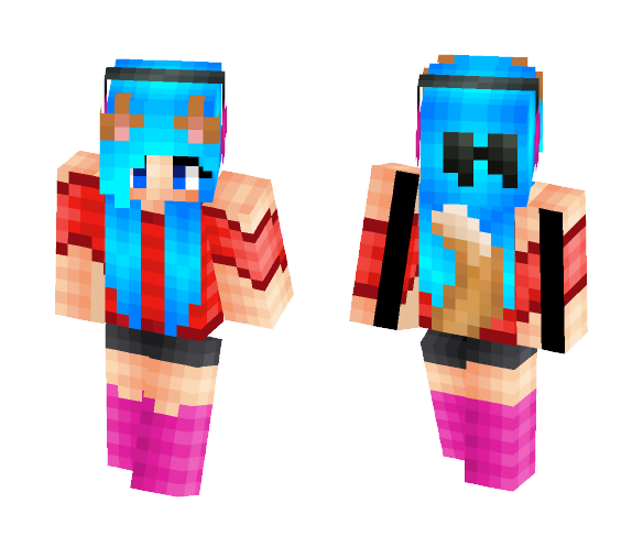Cat Girl - Cat Minecraft Skins - image 1