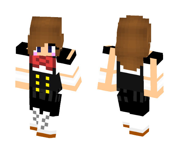 Sekai(School Days) - Female Minecraft Skins - image 1