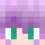 Download Free Purple Hair Skin for Minecraft image 3 Purple Hair - Female Minecraft Skins - image 3