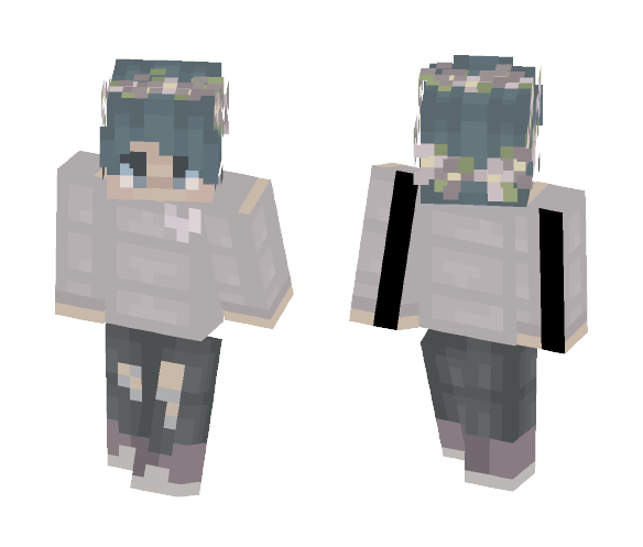 blue blue blue pink pink pink - Male Minecraft Skins - image 1