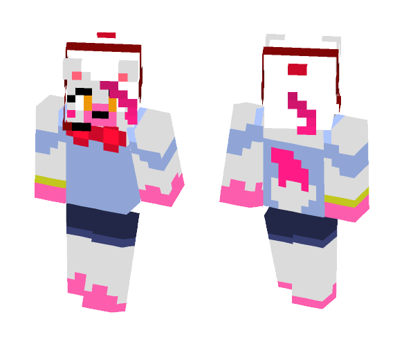 .:Gamer Furry:. Mangle - Female Minecraft Skins - image 1