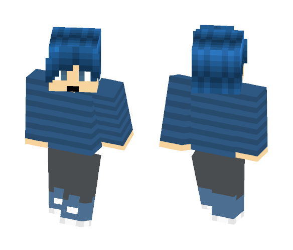 Im Blue Daba Dee Daba Die - Male Minecraft Skins - image 1