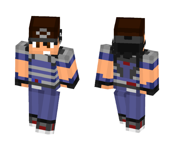 Ash Ketchum (Pokemon : Sun / Moon) - Male Minecraft Skins - image 1