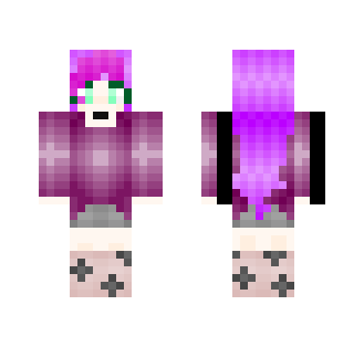 Purple Planet - Female Minecraft Skins - image 2