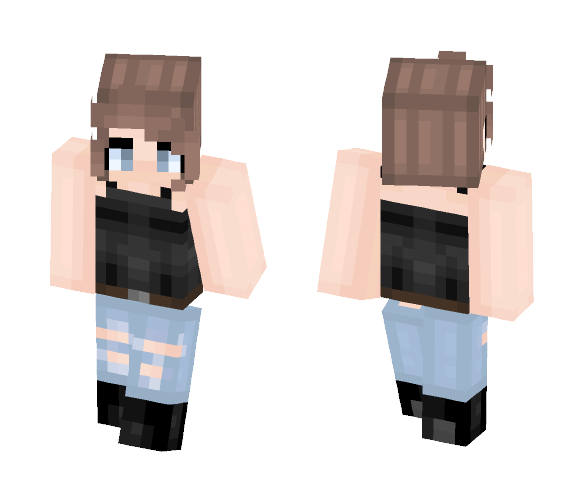 Fugly II New Shading - Female Minecraft Skins - image 1