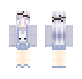 Lavender Bunny Girl - Girl Minecraft Skins - image 2