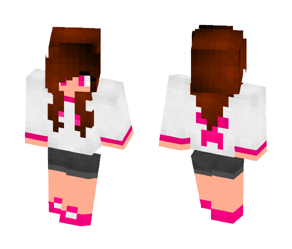Pink Girl - Girl Minecraft Skins - image 1