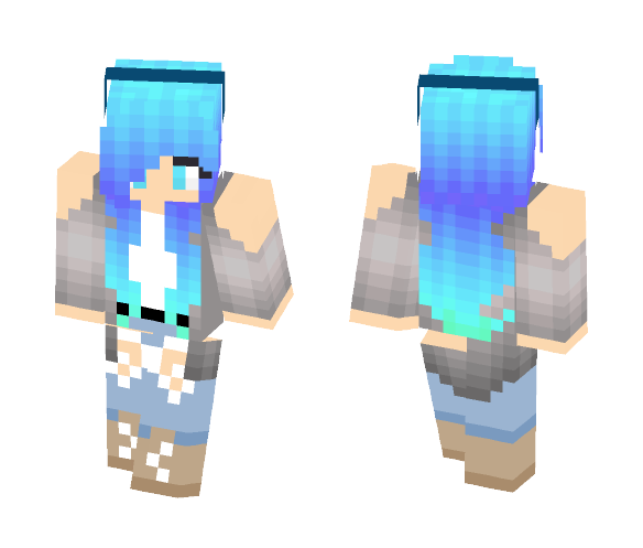 Winter Girl - Girl Minecraft Skins - image 1