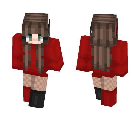 Christmas ~this looks like a rose - Christmas Minecraft Skins - image 1