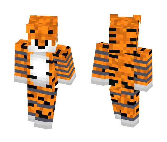 Rainbow The Tiger Animaltronic - Female Minecraft Skins - image 1