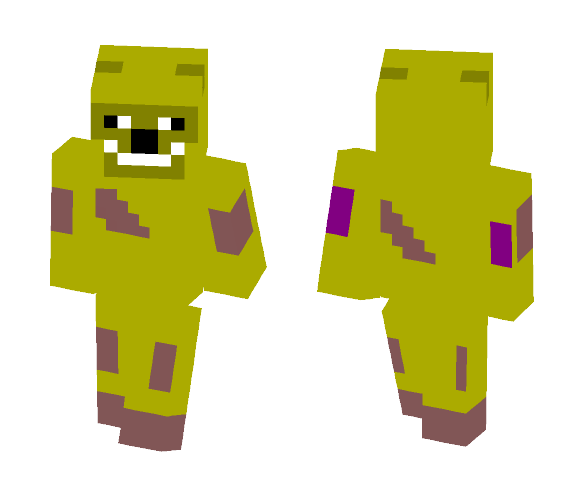 Springtrap with Purple Guy - Male Minecraft Skins - image 1