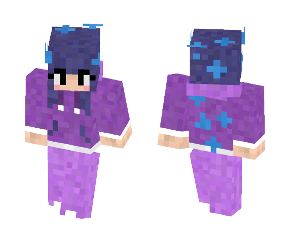 crystal slime girl - Girl Minecraft Skins - image 1