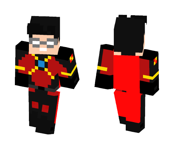 Red robin (Tim) (Rebirth) (Dc) - Comics Minecraft Skins - image 1