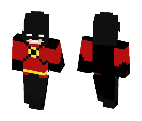 Red robin (Tim) (Dc) - Comics Minecraft Skins - image 1