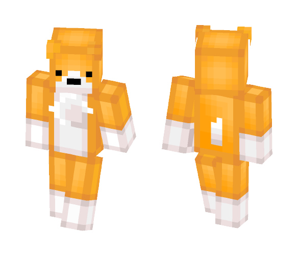 Orange Corgi - Interchangeable Minecraft Skins - image 1