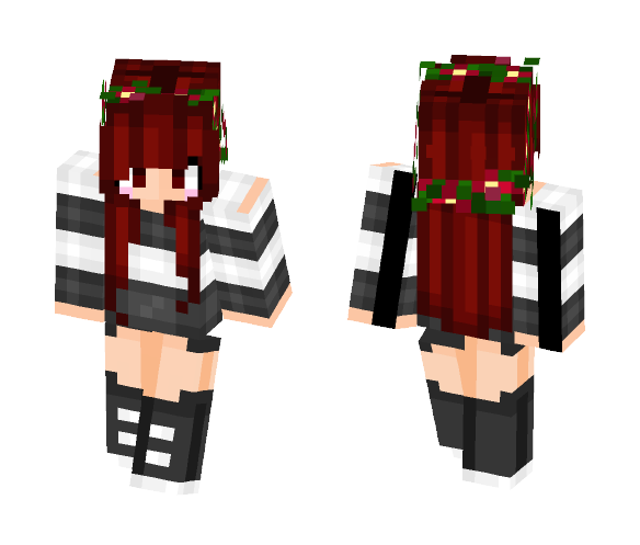 Flower Girl Amanda - Girl Minecraft Skins - image 1