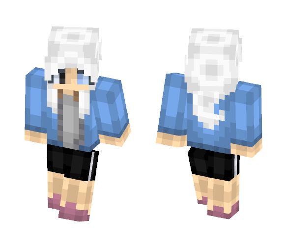 Undertale Female Sans - Female Minecraft Skins - image 1