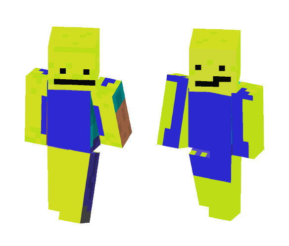 noob 2.0 - Male Minecraft Skins - image 1