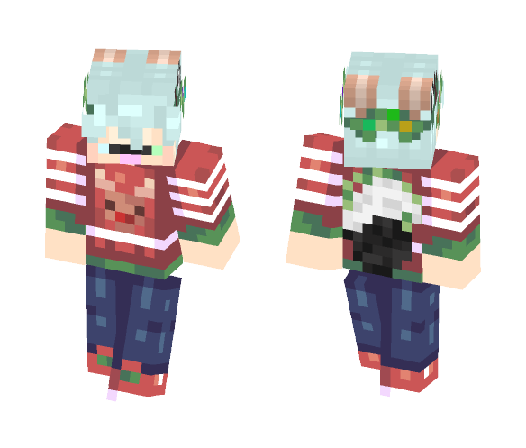 Download Free Jaxonix Christmas Skin 2016 Skin for Minecraft image 1 Jaxonix Christmas Skin 2016 - Christmas Minecraft Skins - image 1