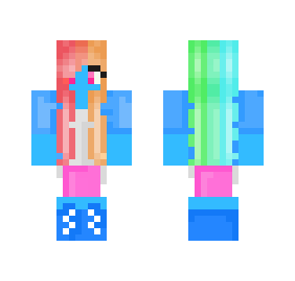 MLP Rainbow Dash (For my Cousin) - Female Minecraft Skins - image 2