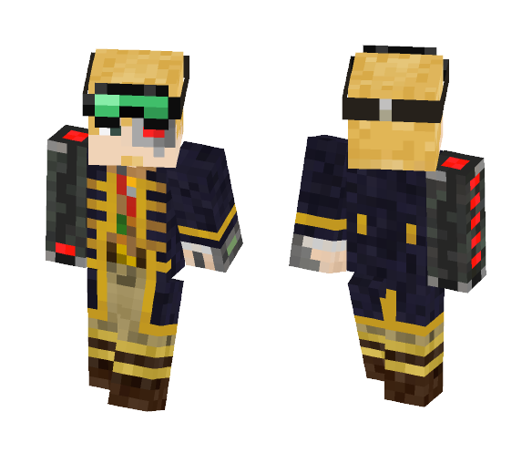 Steampunk Sea Capitan - Male Minecraft Skins - image 1