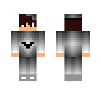 Gray teen boy(without a bandit) - Male Minecraft Skins - image 2