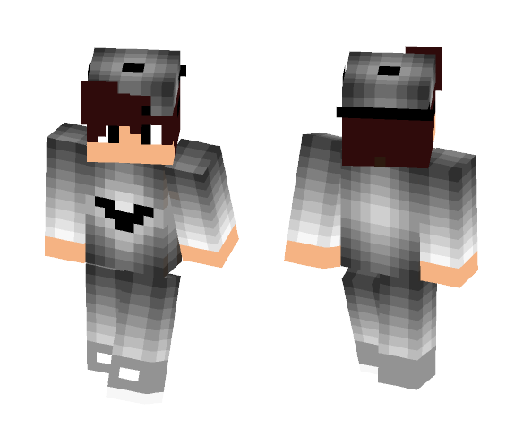 Download Free Gray teen boy(without a bandit) Skin for Minecraft image 1 Gray teen boy(without a bandit) - Male Minecraft Skins - image 1