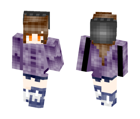 Autum Night Sky - Female Minecraft Skins - image 1