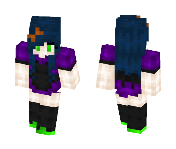 Halloweeny Alice - Halloween Minecraft Skins - image 1