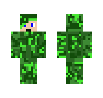 Plant man By: MinecraftGamer51