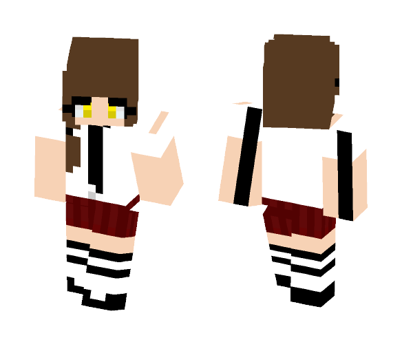 Teen Highschool Werewolf - Female Minecraft Skins - image 1