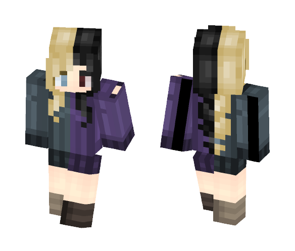 Half n Half - Female Minecraft Skins - image 1