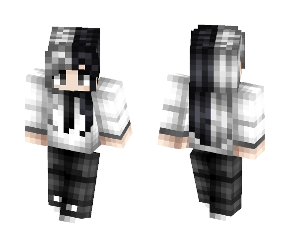 Half N Half - Female Minecraft Skins - image 1