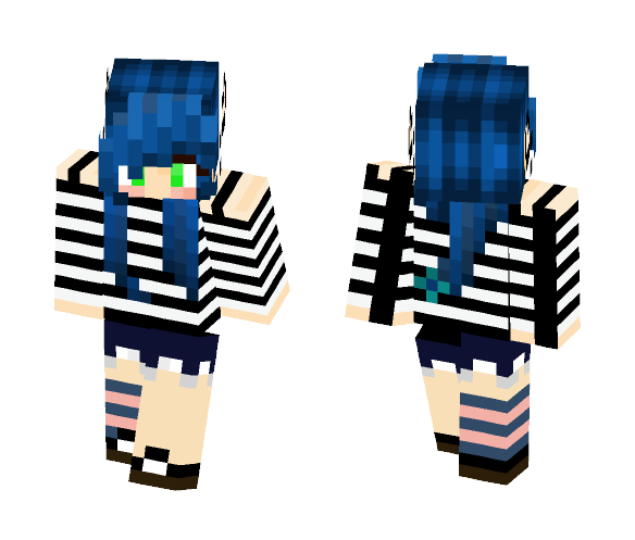 Summer Lonely Girl - Girl Minecraft Skins - image 1