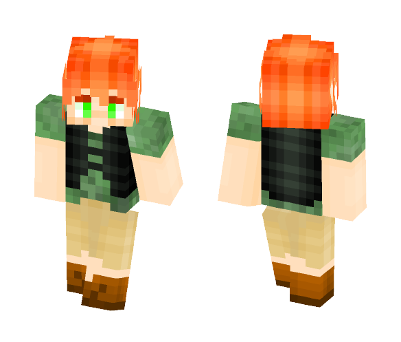 Camo Shirt - Male Minecraft Skins - image 1