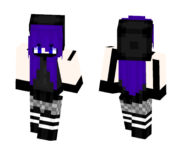 Midnight Assassin - Female Minecraft Skins - image 1