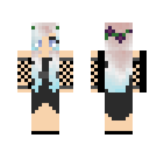 Cotton Candy Goth Girl