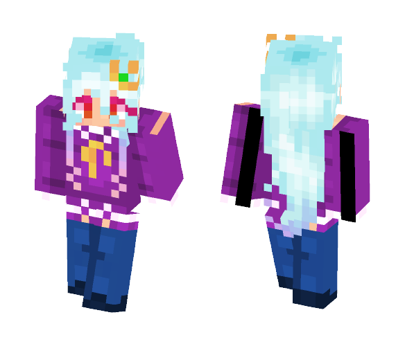 Shiro - Female Minecraft Skins - image 1