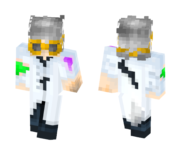 Mad Scientist - Male Minecraft Skins - image 1