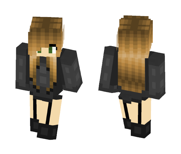 Kawaii Brunette - Kawaii Minecraft Skins - image 1